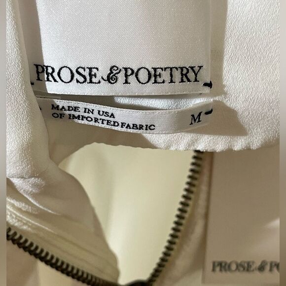 Prose & Poetry White Sleeveless Mini Dress - Picture 3 of 7